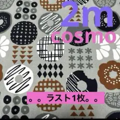 【特価】最終処分SALE★ラスト1枚★COSMOTEXILE★ドーナツ★グレー
