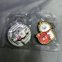 くら寿司 BTS BT21 RJ ラバーマスコット 缶バッチ