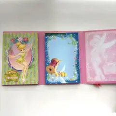 【平成レトロ】ティンカーベル メモ24柄　メモ帳 シール4シート付き　ディズニー