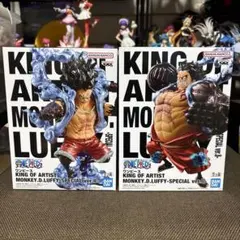 KING OF ARTIST ワンピースモンキーDルフィ　ギア5フィギュアセット