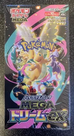 ポケモンカードゲーム MEGA ドリームex BOX シュリンク付き　#1