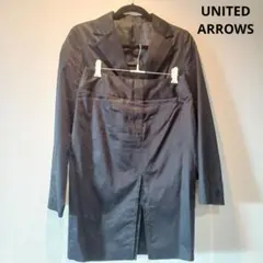UNITED ARROWS 黒 スーツ テーラードジャケット スカート