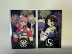 にじさんじ チェキ風カード/ナリ、巴