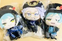 ツイステ ミニミニぬいぐるみ グロマス プレフル アズール ジェイド フロイド