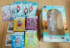 五等分の花嫁　一番くじ　秘密の相乗り　フィギュア未開封セット