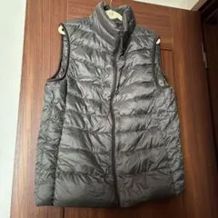 UNIQLO ユニクロ　グレー ノースリーブダウンベスト XL