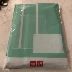 UNIQLO メッシュトートバッグ ミントグリーンのサムネイル