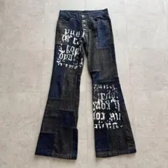 Archive 00s TORNADO MART flare Y2K 鬼ヒゲ Archive 00's Tornado Mart Flare Denim | Shop at Mercari from Japan