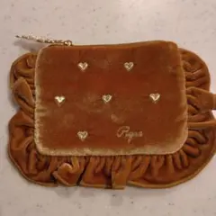 新品　ジェラートピケ　ティッシュ小物ポーチ