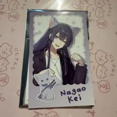 長尾景 わんにゃん チェキ