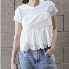 Lovint EMBROIDERY CAMISOLE 白のサムネイル