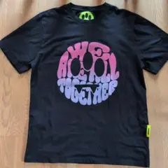 BARROW Tシャツ ブラック グラデーションロゴ　Lサイズ
