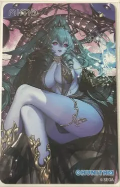 チュウニズム　Aimeカード ヴェルゼビュートネメシス／デセプションクイーン