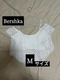 Bershka レース キャミソール ホワイト Mサイズのサムネイル