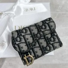 Dior オブリーク サドル カードケース トロッター カードウォレット