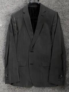 D&G DOLCE&GABBANA シルク混のグレー スーツ 48