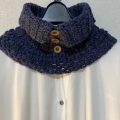 ハンドメイド　ネックウォーマー　スヌード　マフラー