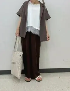 ハニーズ　裾レーストップス Lのサムネイル