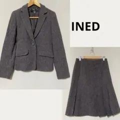 INED イネド　ツイードジャケット　スカート セットアップ　11号