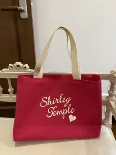 未使用品　Shirley Temple トートバッグ ピンクのサムネイル
