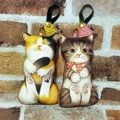 コヤンイサムチョン ハンドメイド ハートキーホルダー 2点セットᗢᘏᓗ0