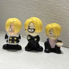 ONE PIECE ワンピース フィギュア サンジ 3個セット 初期のサムネイル