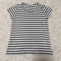 AZUL BY MOUSSY 半袖Tシャツ ボーダー S カジュアル シンプル