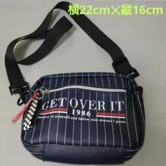 【未使用】GET OVER IT ショルダーバッグ ネイビー