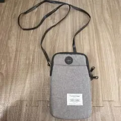 グレー ショルダーバッグ