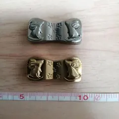 ネズミ柄マグネット2個セット