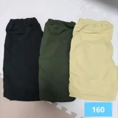 ユニクロ　ショートパンツ　水陸両用　キッズ　160