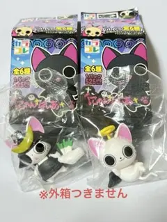 カラコレ　にゃんぱいあシリーズ カニカンつき　にゃてんし　独眼竜まさむにゃ　2個のサムネイル