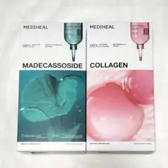 メディヒール マデカソサイド　コラーゲン　エッセンシャルマスク 10枚　2箱