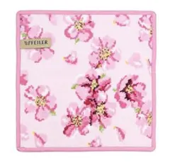 【新品未使用】フェイラー タオルハンカチ 25cm 桜 チェリーブロッサム