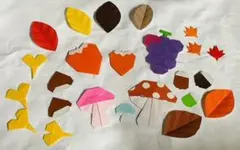 実りの秋　折り紙Aのサムネイル