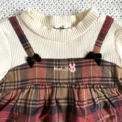 ミキハウス ホットビスケッツ 長袖カットソー