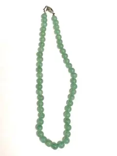 グリーン天然石風 ネックレス
