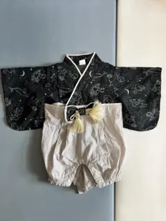 Cottoli 袴カバーオール (70サイズ)おまけつき