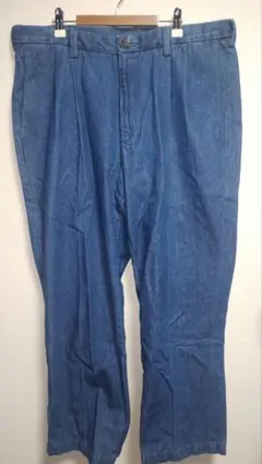 【値下げ可】古着 デニムスラックス W36