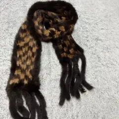 BALMANミンクマフラー　今だけ価格