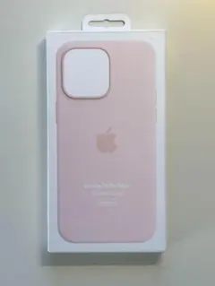 【新品】純正 iPhone 14 Pro Maxシリコンケース・チョークピンク②