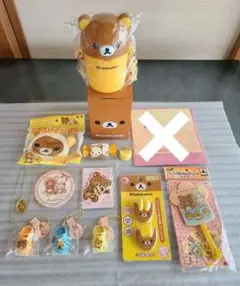 【再値下げ】リラックマ　マルチケース等　グッズ　コリラックマ　まとめ売り12点