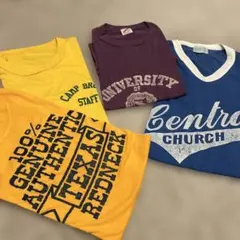 ビンテージTシャツ 4枚