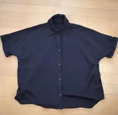 HARE レーザーカットビッグシャツ ブラックのサムネイル