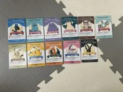 ポケモンセンターオンライン 会員証風カード 6枚セット アクリルカード