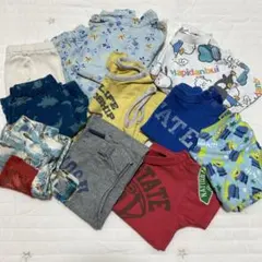 保育園着:ベビー服セット（Tシャツ・パンツ）