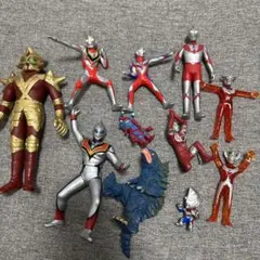 ウルトラマンフィギュア 10体セット
