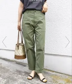 SHIPS WOMEN ベーシックベイカーパンツ　38