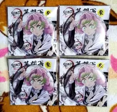 鬼滅の刃　全集中展　幕間画　缶バッジ　蜜璃　4点
