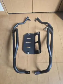 クロスカブ JA60 純正 ヘッドライトステー グラファイトブラック【美品